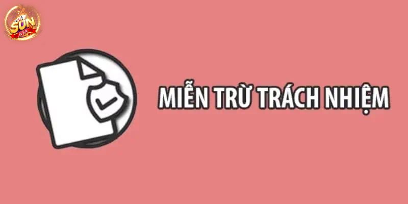 Miễn trách nhiệm