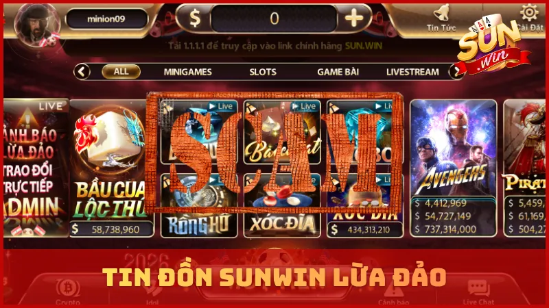 Tin đồn SUNWIN lừa đảo